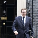 Article thumbnail: LONDON, UNITED KINGDOM - SEPTEMBER 12: Security Minister Tom Tugendhat leaves at Downing Street after attending the Weekly Cabinet Meeting in London, United Kingdom on September 12, 2023. (Photo by Raid Necati Aslm/Anadolu Agency via Getty Images)