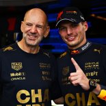 Article thumbnail: AUSTIN, TEXAS - OCTOBER 23: Race winner Max Verstappen of the Netherlands and Oracle Red Bull Racing and Adrian Newey, the Chief Technical Officer of Red Bull Racing celebrate winning the F1 World Constructors Championship after the F1 Grand Prix of USA at Circuit of The Americas on October 23, 2022 in Austin, Texas. (Photo by Clive Mason - Formula 1/Formula 1 via Getty Images)