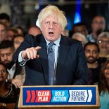 Article thumbnail: Former Prime Minister of the United Kingdom, Boris Johnson, delivers a speech at a Conservative Party campaign event at the National Army Museum in London., Tuesday, July 2, 2024. (AP Photo/Thomas Krych)