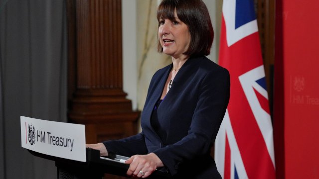 Article thumbnail: Chancellor Rachel Reeves giving a speech at the Treasury in London, to an audience of leading business figures and senior stakeholders, announcing the first steps the new Government will be taking to deliver economic growth. Picture date: Monday July 8, 2024. PA Photo. See PA story POLITICS Reeves. Photo credit should read: Jonathan Brady/PA Wire