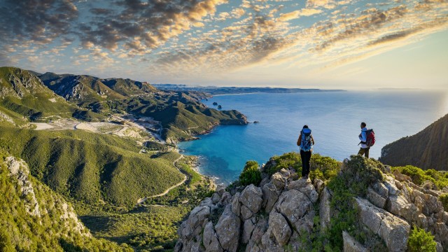 Article thumbnail: Cammino Minerario di Santa Barbara, Sardinia View on Masua coast and mine Image supplied by Margherita Concu segreteria@camminominerariodisantabarbara.org