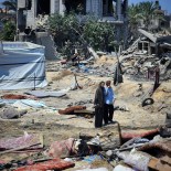 Article thumbnail: KHAN YUNIS, GAZA - JULY 13: The number of fatalities in the airstrike carried out by Israeli army on Al-Mawasi area, located west of Khan Yunis, Gaza, which the Israeli army previously claimed was 'safe,' has risen to 71 on July 13, 2024. (Photo by Hani Alshaer/Anadolu via Getty Images)