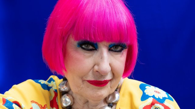 Article thumbnail: Zandra Rhodes credit Ray Okudzeto Image via Ghaffari Parker, Isabella