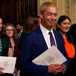 Article thumbnail: LONDON, ENGLAND - JULY 17: Reform UK leader Nigel Farage walks from the House of Lords after hearing the King's Speech during the State Opening of Parliament in the on July 17, 2024 in London, England. King Charles III delivers the King's Speech setting out the new Labour government's policies and proposed legislation for the coming parliamentary session. (Photo by Alberto Pezzali - WPA Pool/Getty Images)