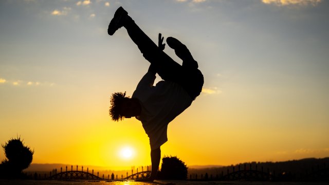 Article thumbnail: ANKARA, TURKIYE - JULY 15: Breakdancer Furkan Coskun, who was nicknamed as 'Sincap' (squirrel) at stage, performs at the Atakule to train after International Olympic Committee (IOC) approves the breakdancing as first dance sport ever to compete at the Olympic Games in Ankara, Turkiye on July 15, 2024. (Photo by Muhammed Abdullah Kurtar/Anadolu via Getty Images)