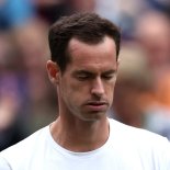 Article thumbnail: LONDON, ENGLAND - JULY 04: Andy Murray of Great Britain appears emotional following defeat in the Gentlemen???s Doubles first round match with Jamie Murray against Rinky Hijikata and John Peers of Australia during day four of The Championships Wimbledon 2024 at All England Lawn Tennis and Croquet Club on July 04, 2024 in London, England. (Photo by Clive Brunskill/Getty Images)