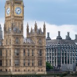 Article thumbnail: View towards the Houses of Parliament, the Palace of Westminster and clock tower aka Big Ben and the modern architecture of Portcullis House on 12th June 2024 in London, United Kingdom. Big Ben is the nickname for the Great Bell of the striking clock at the north end of the Palace of Westminster in London, England, although the name is frequently extended to refer also to the clock and the clock tower. (photo by Mike Kemp/In Pictures via Getty Images)