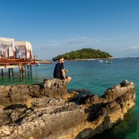 Article thumbnail: The beach at Ksamili marks the southern end of the Albanian Riviera (Photo: Bardhok Ndoji/Getty Images)