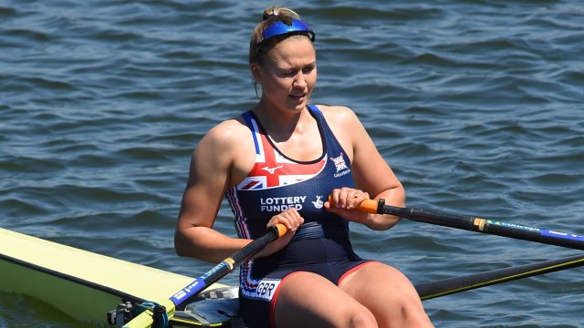 Article thumbnail: Lola Anderson during World Rowing Cup. Sabaudia (Italia), June 4th, 2021 (Photo by Massimo Insabato/Archivio Massimo Insabato/Mondadori Portfolio via Getty Images)