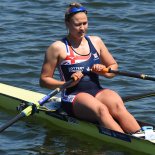 Article thumbnail: Lola Anderson during World Rowing Cup. Sabaudia (Italia), June 4th, 2021 (Photo by Massimo Insabato/Archivio Massimo Insabato/Mondadori Portfolio via Getty Images)