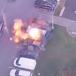 Article thumbnail: A moment of a car blast that reportedly injured an officer from Russia's GRU military intelligence is captured, in Moscow, Russia July 24, 2024 in this picture obtained by Reuters from a social media video. THIS IMAGE HAS BEEN SUPPLIED BY A THIRD PARTY. NO RESALES. NO ARCHIVES.