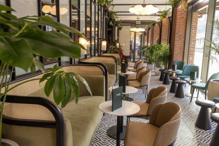 The Garden Room lounge at the Halyard hotel (Photo: Supplied)