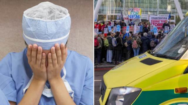 Article thumbnail: For one nurse discharge coordinator in an NHS hospital, trying to arrange care packages for patients to return home safely is a frustrating story of delays and shortages (Photos: Getty Images)